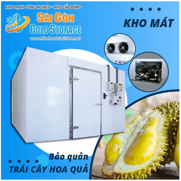 Kho lạnh bảo quản trái cây hoa quả - Kho Lạnh Sài Gòn - Công Ty TNHH Thương Mại Dịch Vụ Cơ Điện Lạnh Nguyễn Khánh